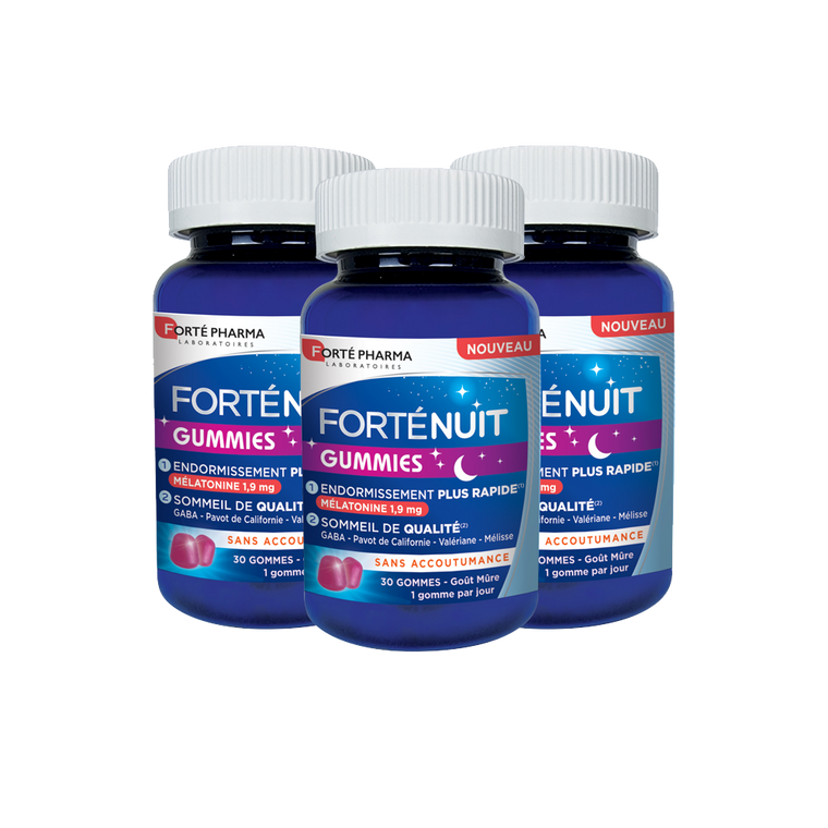 Forté Nuit Gummies lot de 3