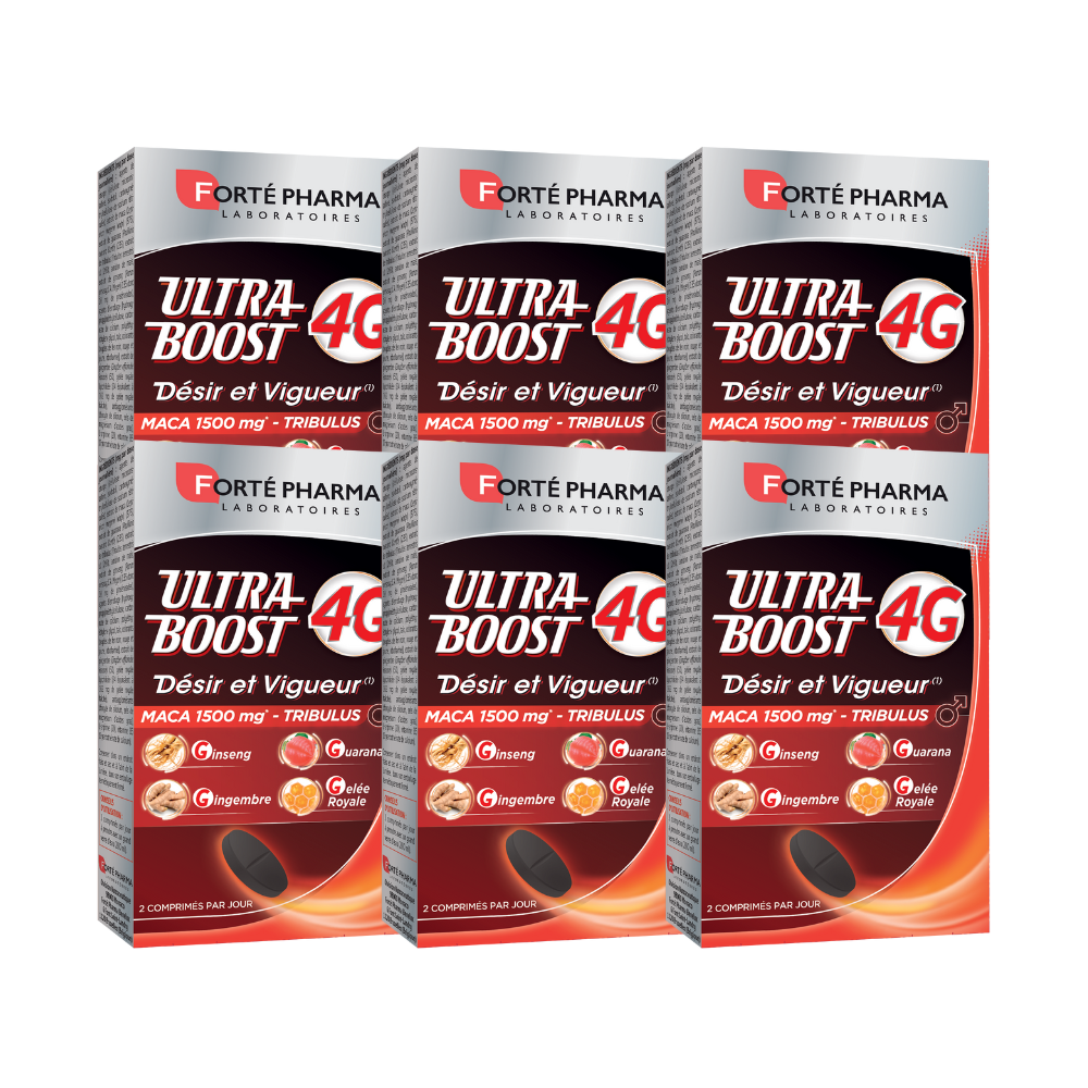 Lot de 6 UltraBoost 4G Désir et Vigueur