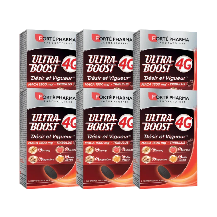 Lot de 6 UltraBoost 4G Désir et Vigueur - Forté Pharma - Lot de 6 UltraBoost 4G Désir et Vigueur - Default Title