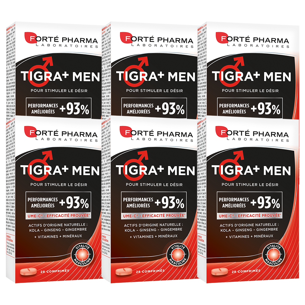 Comprar Forté Pharma Energy Tigra+ Men Tabletas 28 unidades ? Ahora por €  14.82 con Viata