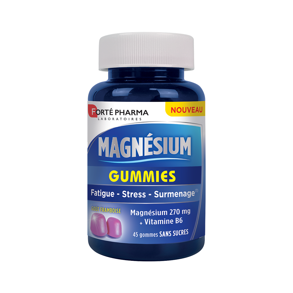 Acheter nos gummies magnésium fatigue stress surmenage