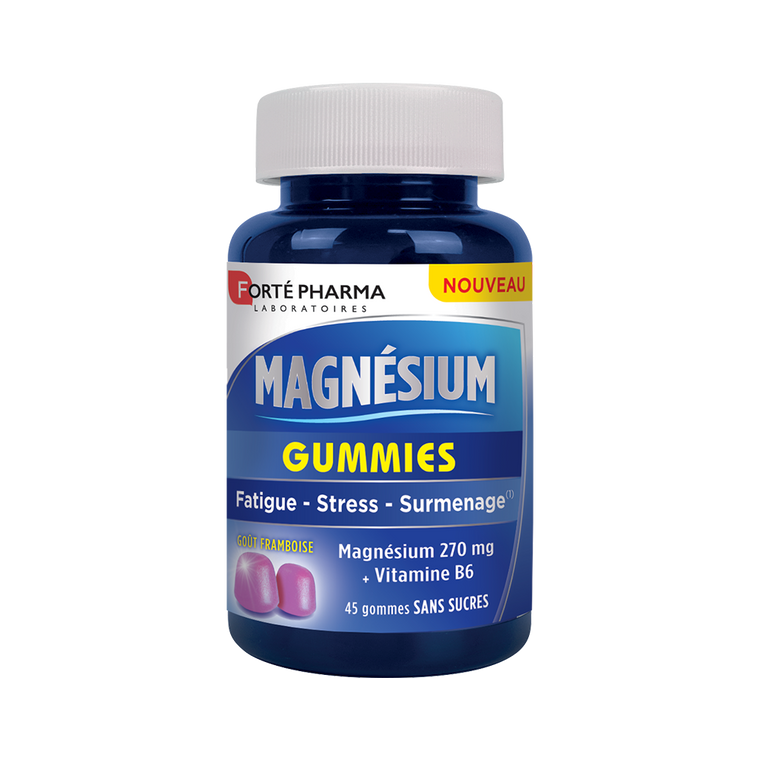 Acheter nos gummies magnésium fatigue stress surmenage