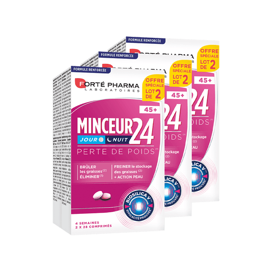 Lot de 3 Minceur 24 45+ - Forté Pharma