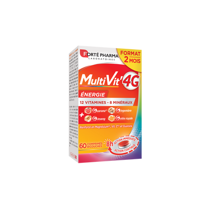 Multiit'4G Energie vitamines minéraux 