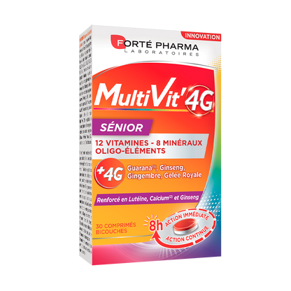 Acheter MultiVit'4G sénior vitamines