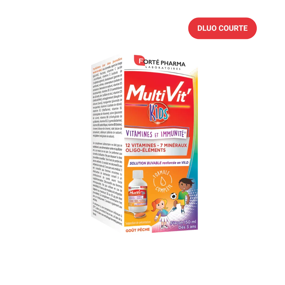 MultiVit'Kids Solution buvable