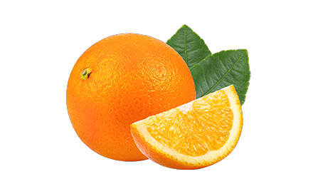 Orange fraîche, vitamine C naturelle, immunité, énergie.