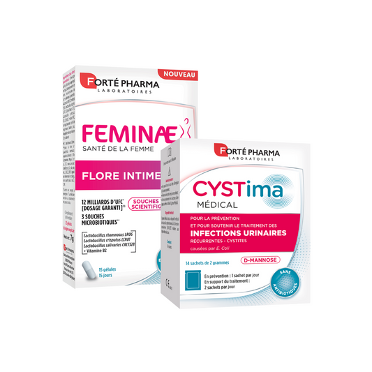 Pack confort intime pour infections urinaires cystites