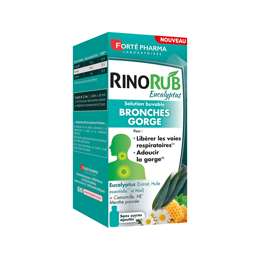 RinoRub Bronches - Gorge Solution buvable