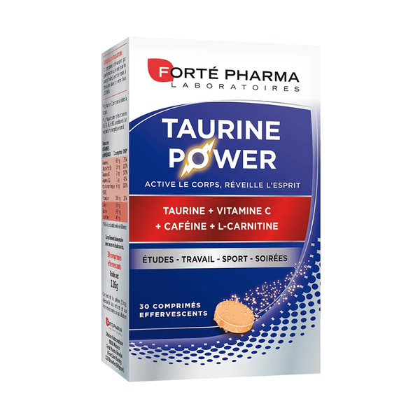 Forté Pharma Taurine Power Gummies - 60 Gommes Saveur Cola, énergie Et Anti-fatigue