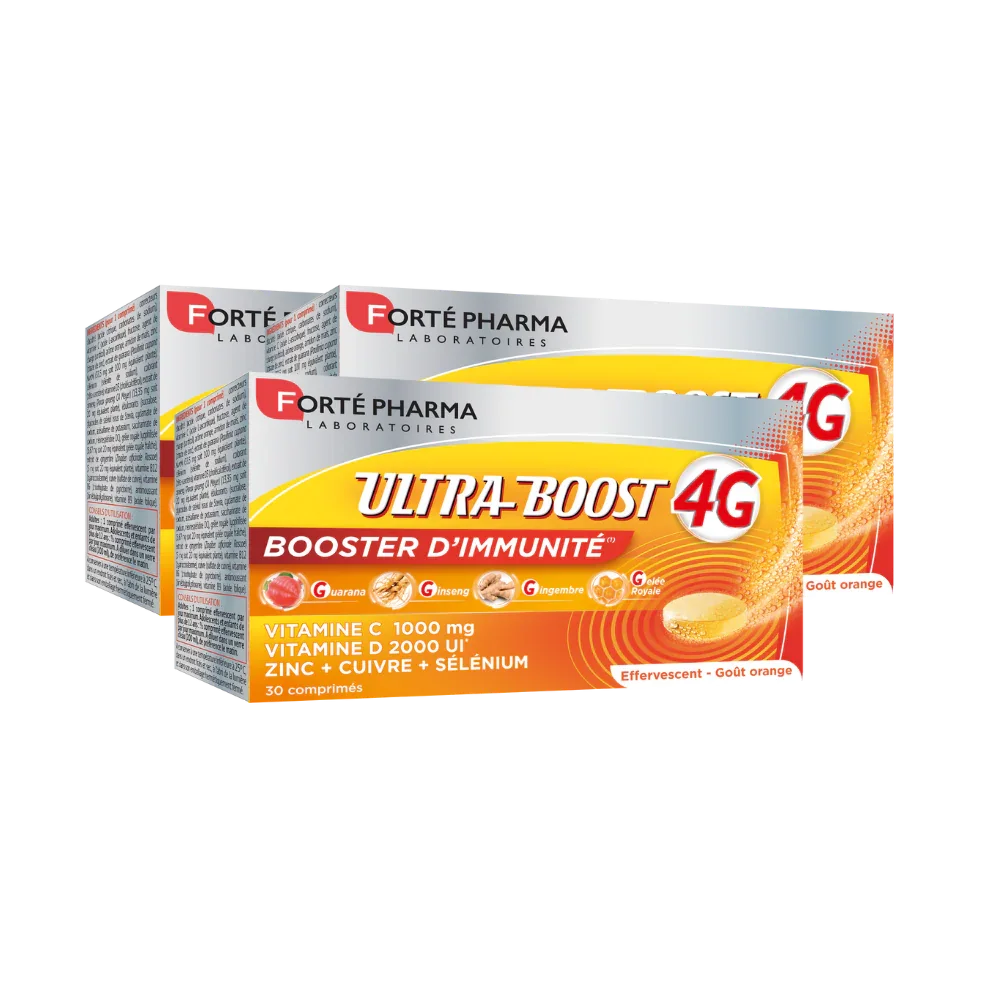 Lot de 3 UltraBoost Booster d'Immunité - Forté Pharma - Lot de 3 UltraBoost Booster d'Immunité - Default Title