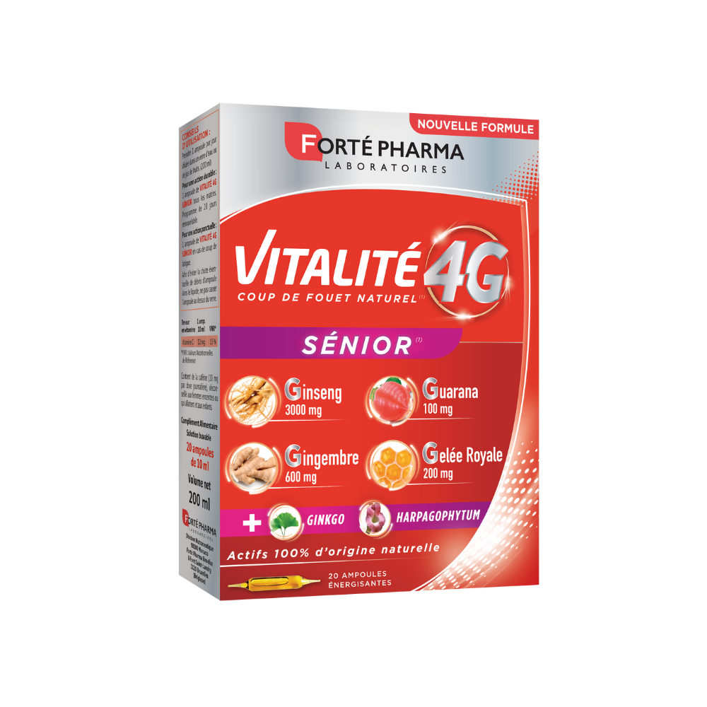 Acheter Vitalité 4G Sénior ampoules