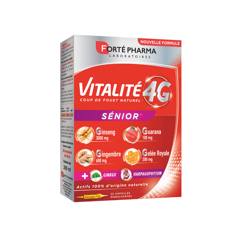 Acheter Vitalité 4G Sénior ampoules