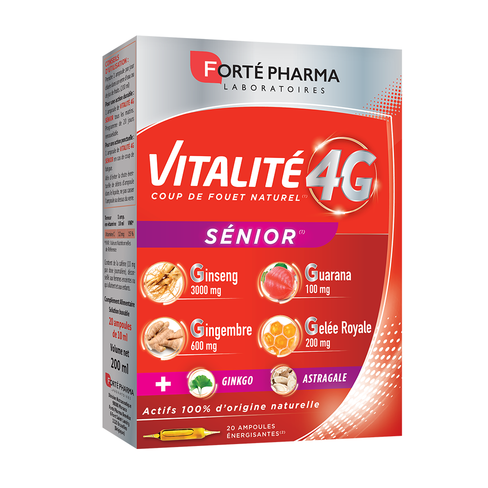 Acheter Vitalité 4G Sénior ampoules