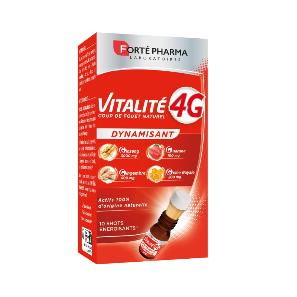 Vitalité 4G dynamisant shot