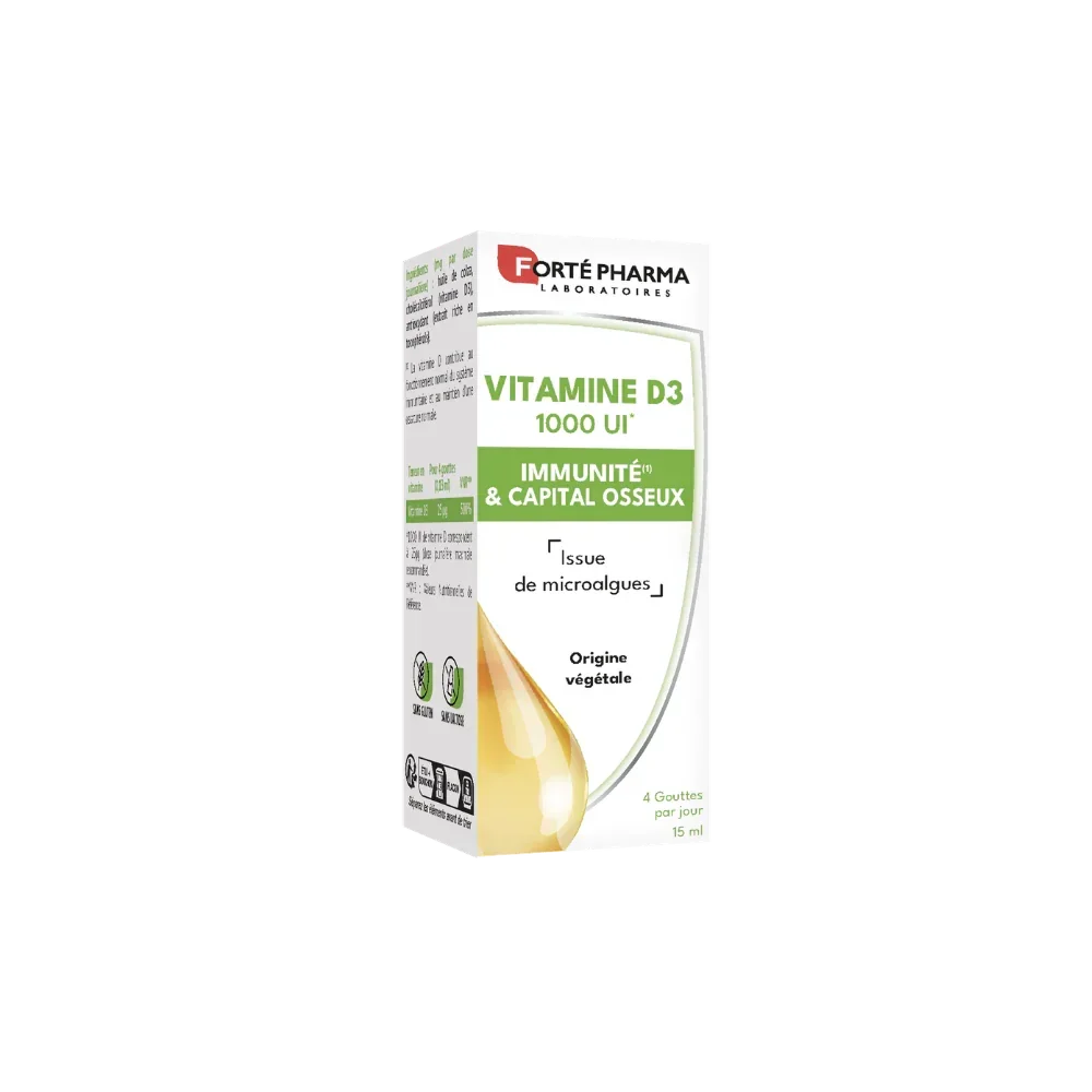 Vitamine D3 immunité et capital osseux