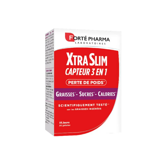 XtraSlim Capteur 3 en 1 perte de poids graisses sucres calories
