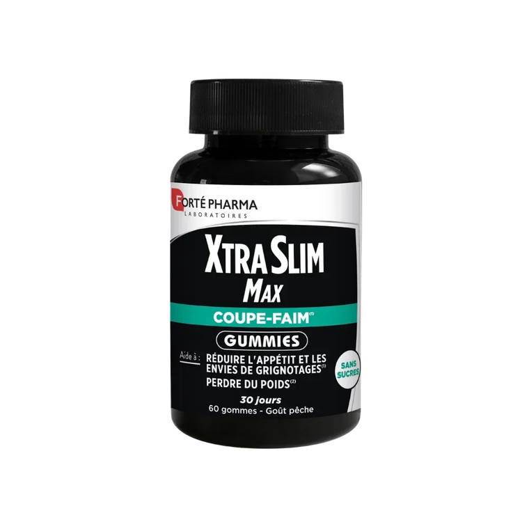 XtraSlim Max Coupe Faim Gummies réduire appétit Forté Pharma