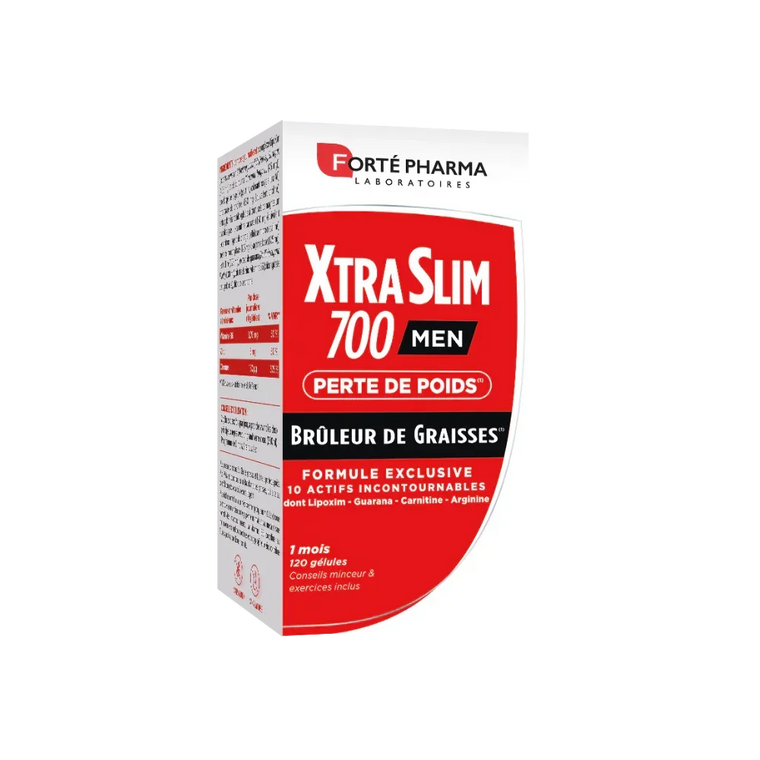 XtraSlim 700 men perte de poids brûleur de graisses Forté Pharma