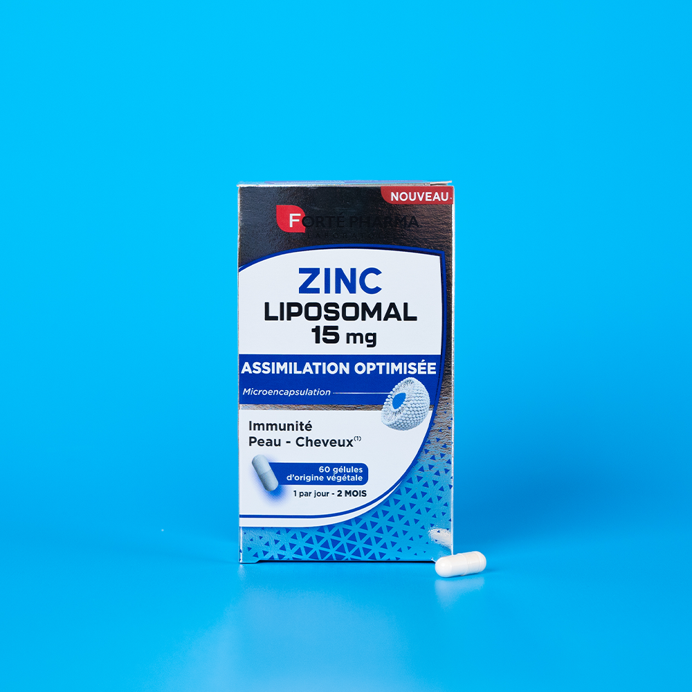 acheter zinc liposomal immunité peau cheveux