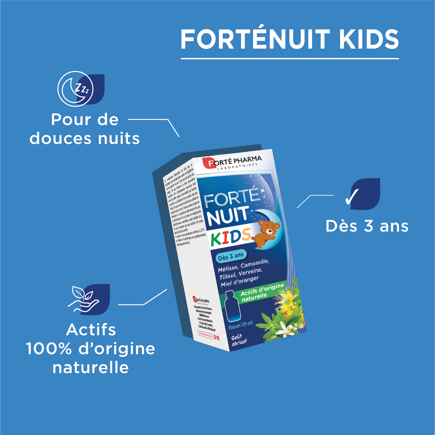 Forté Nuit Kids bénéfices