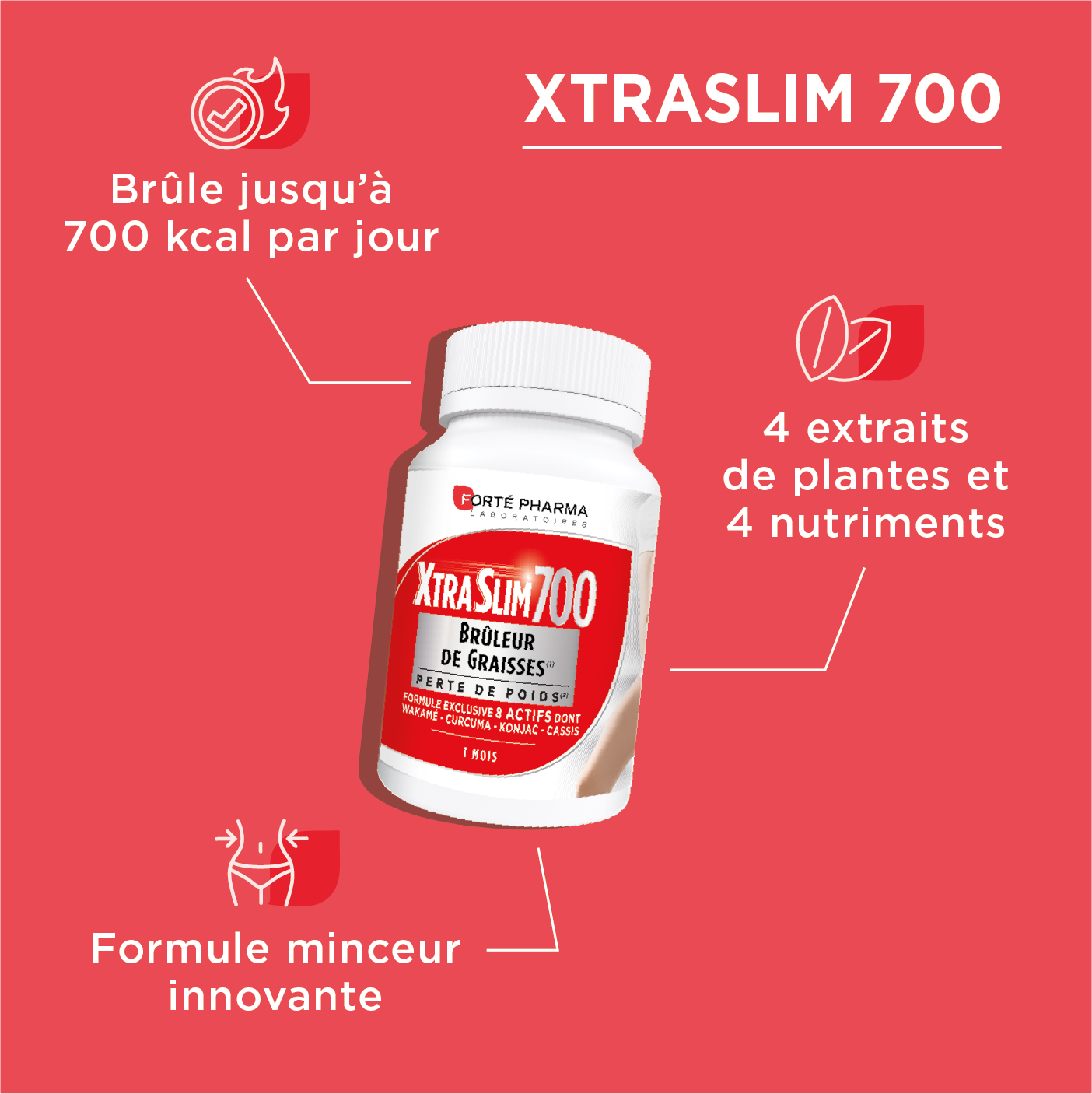 XtraSlim 700 Bruleur de graisse bénéfices
