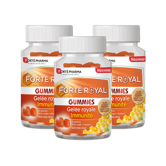 Acheter Forté Royal Gummies Gelée Royale Immunité lot de 3