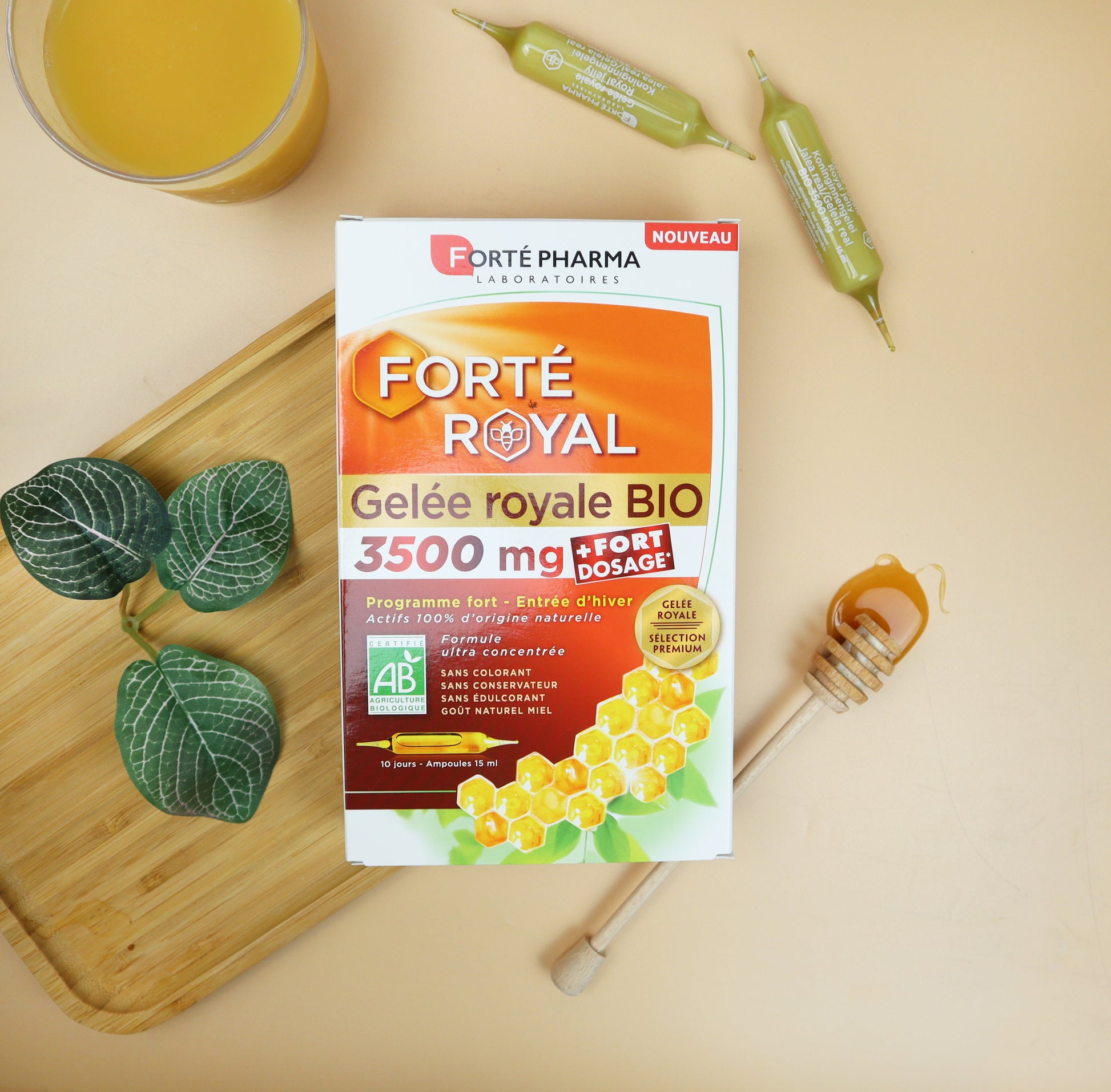 forté royal 3500mg BIO gelée royale immunité 