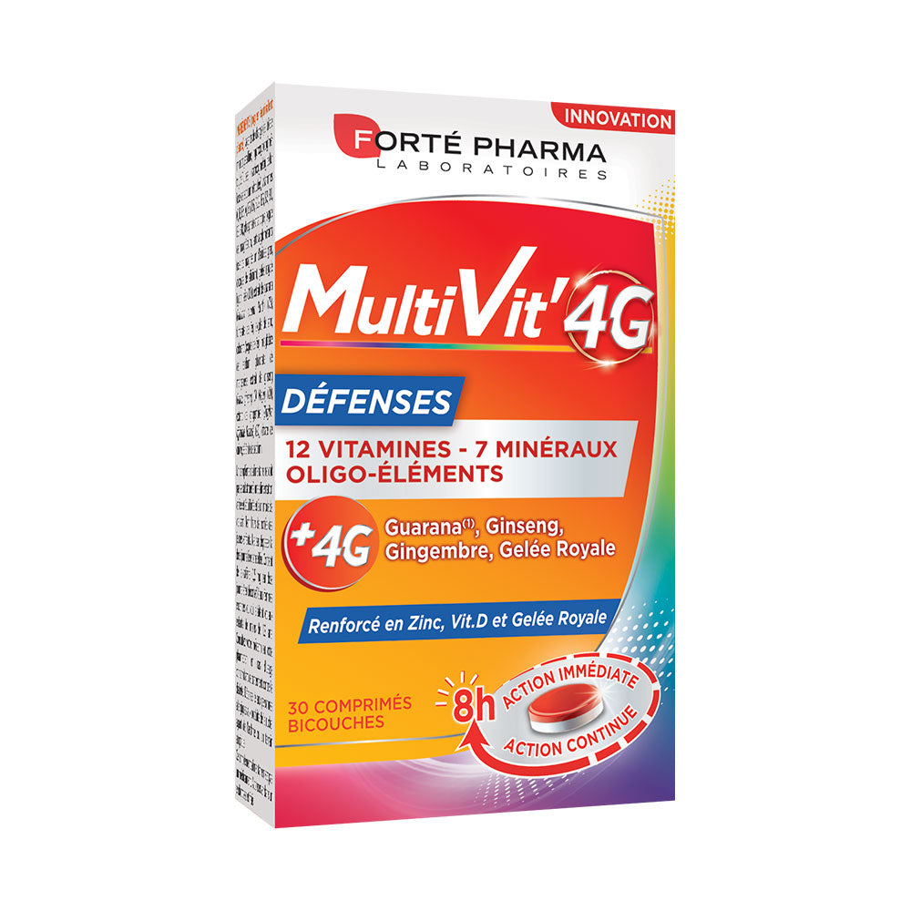 Acheter Multivit'4G défenses immunitaires vitamines