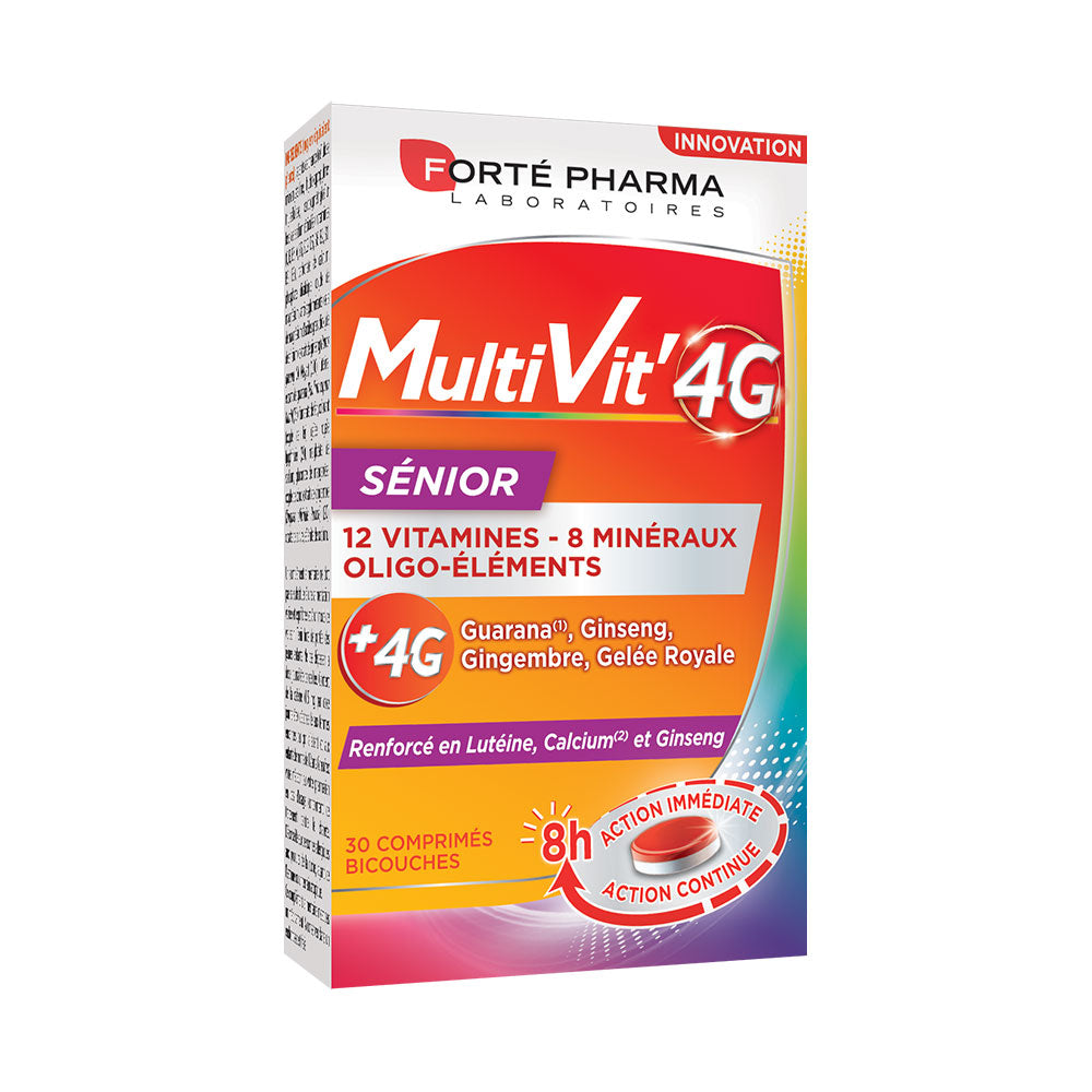 Acheter MultiVit'4G sénior vitamines