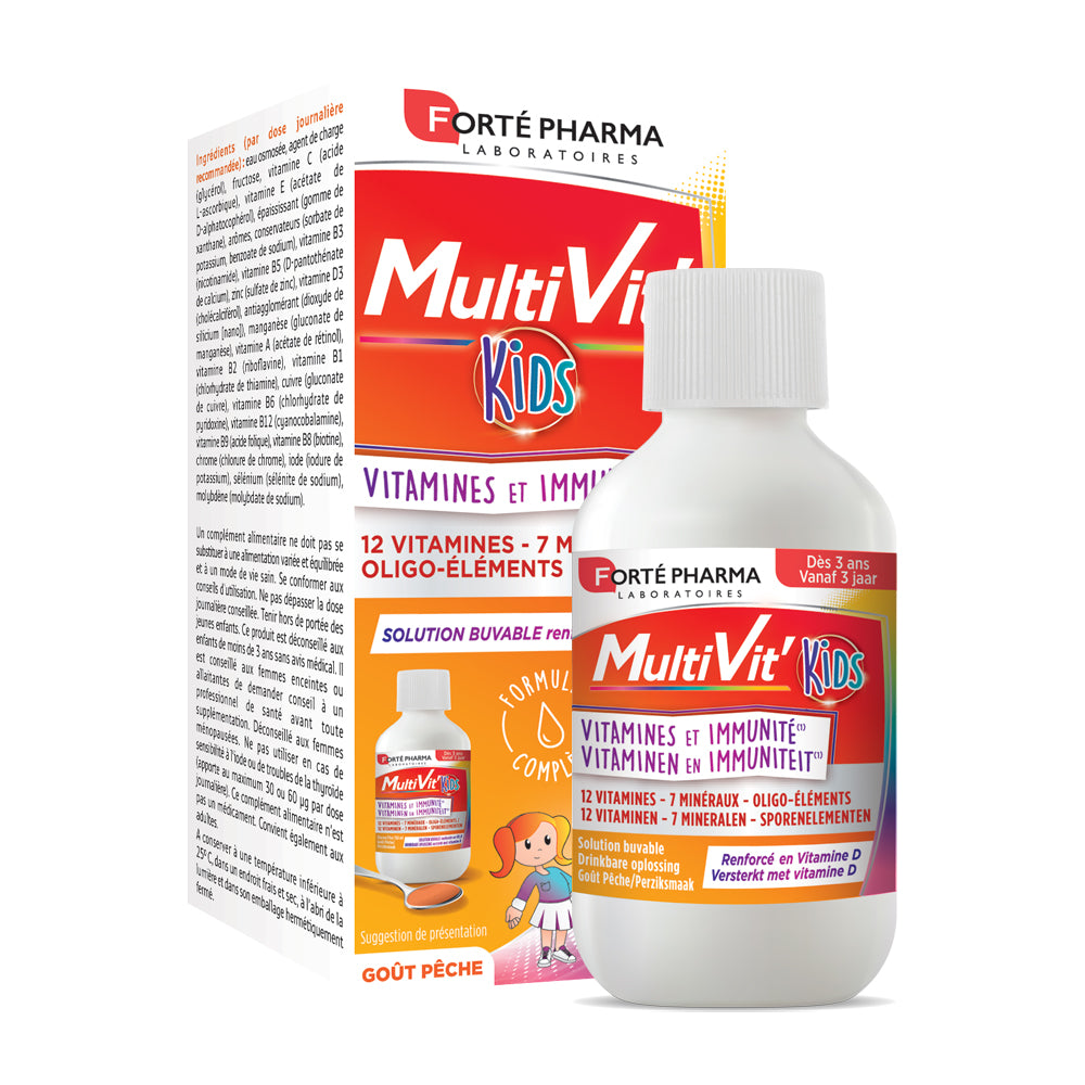 Acheter multivit' kids sirop à boire vitamines enfants