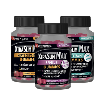 Programme XtraSlim Max Gummies pour mincir et perdre du poids